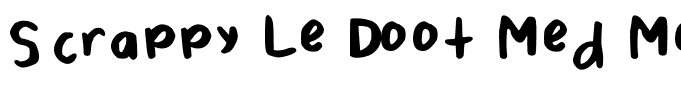 Scrappy Le Doot Med Mono Regular