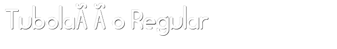 TubolaÃ§Ã£o Regular