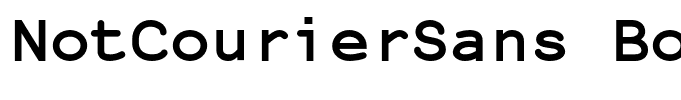 NotCourierSans Bold