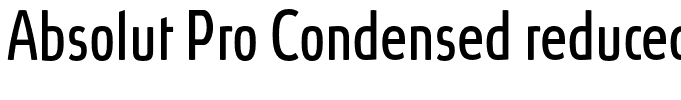 Absolut Pro Condensed reduced Regular[1]