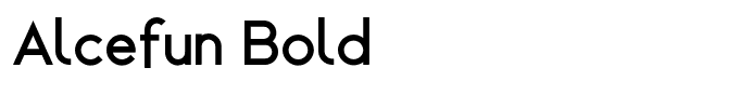Alcefun Bold