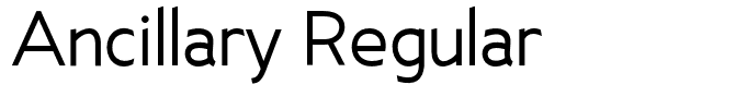Ancillary Regular