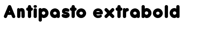 Antipasto extrabold