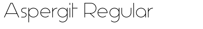 Aspergit Regular
