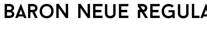 Baron Neue Regular