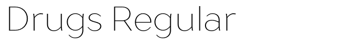 Drugs Regular