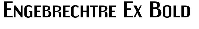 Engebrechtre Ex Bold