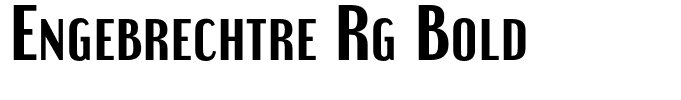 Engebrechtre Rg Bold