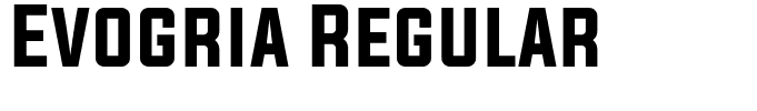 Evogria Regular
