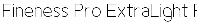Fineness Pro ExtraLight Regular
