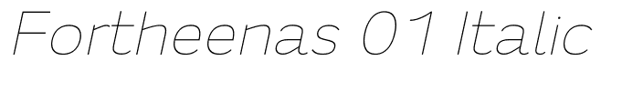 Fortheenas 01 Italic