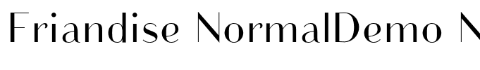 Friandise NormalDemo NormalDemo