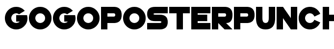 GoGoPosterPunch Regular