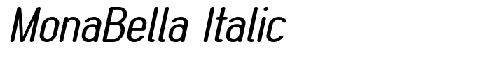 MonaBella Italic