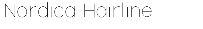 Nordica Hairline