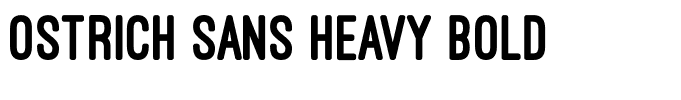 Ostrich Sans Heavy Bold