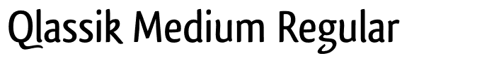 Qlassik Medium Regular
