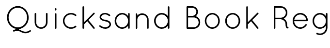 Quicksand Book Regular
