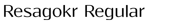 Resagokr Regular