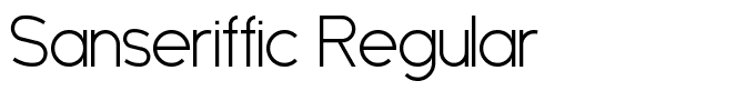 Sanseriffic Regular