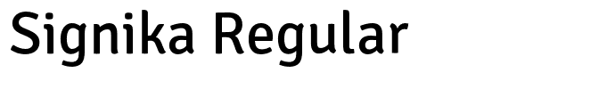 Signika Regular