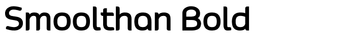 Smoolthan Bold