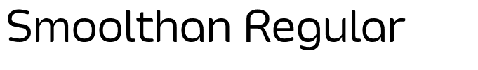 Smoolthan Regular