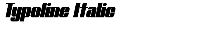 Typoline Italic