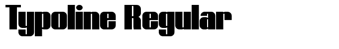 Typoline Regular
