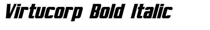 Virtucorp Bold Italic