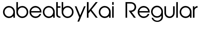 abeatbyKai Regular