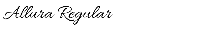 Allura Regular
