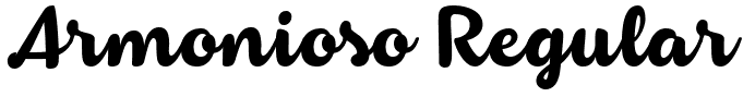 Armonioso Regular