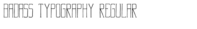 Badass Typography Regular
