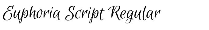 Euphoria Script Regular