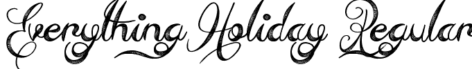 Everything Holiday Regular