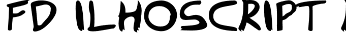 FD Ilhoscript Regular