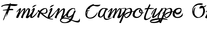 Fmiring Campotype One Regular