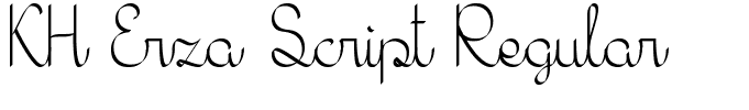 KH Erza Script Regular