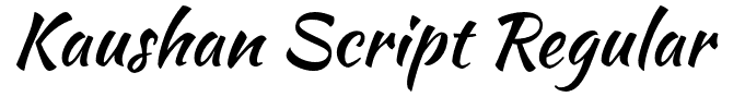 Kaushan Script Regular