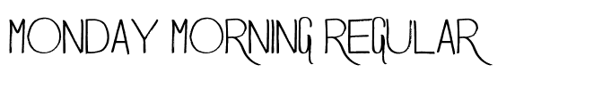 Monday Morning Regular