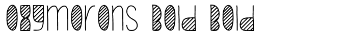 Oxymorons Bold Bold
