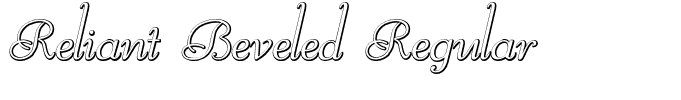 Reliant Beveled Regular