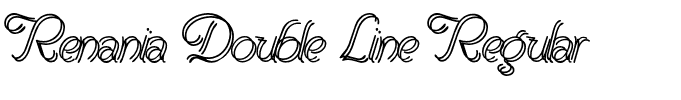 Renania Double Line Regular