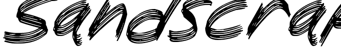 Sandscrape Italic