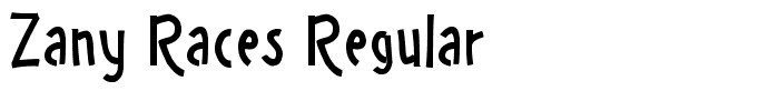 Zany Races Regular