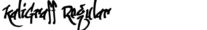 kaliGraff Regular