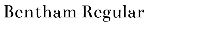 Bentham Regular