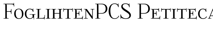 FoglihtenPCS Petitecaps