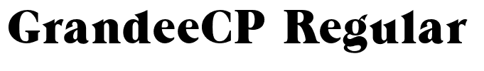 GrandeeCP Regular